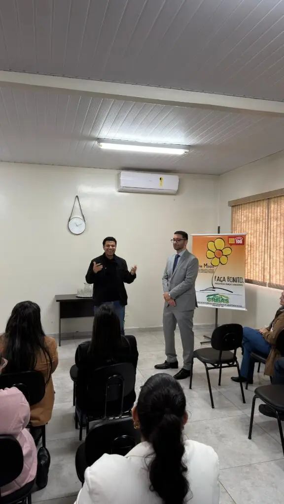Palestra do Maio Laranja reforça ações de enfrentamento à violência sexual contra crianças e adolescentes em Paranhos