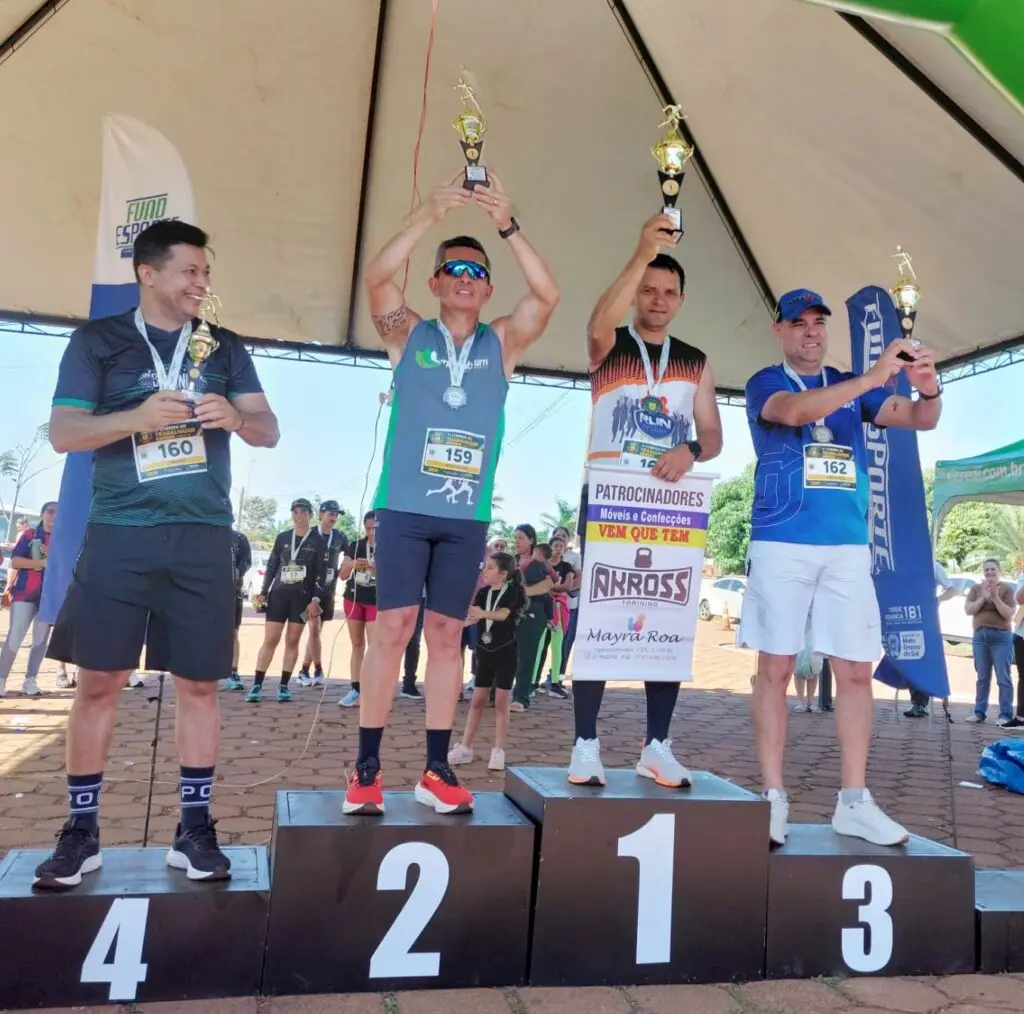 Atletismo de Coronel Sapucaia foi destaque em corridas pedestre em Aral Moreira e Caarapó