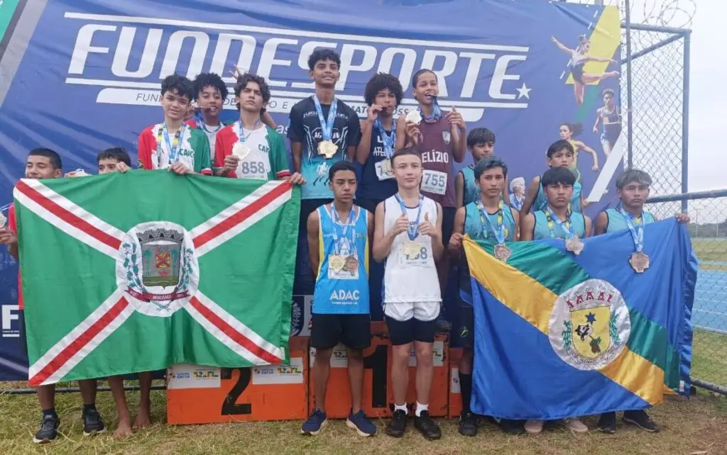 Atleta de Paranhos conquista duas “medalhas de ouro” nos Jogos Escolares Estadual em Campo Grande