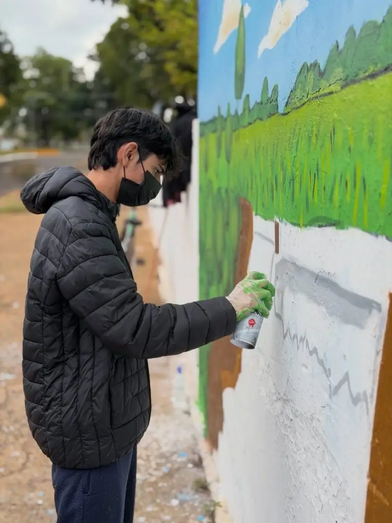 Projeto Oficina de Grafite valoriza a história de Iguatemi através da arte Projeto Oficina de Grafite valoriza a história de Iguatemi através da arte