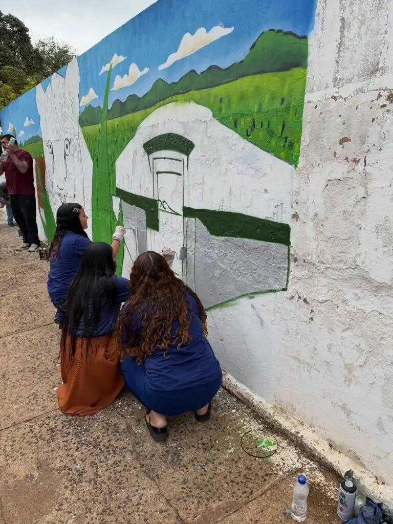 Projeto Oficina de Grafite valoriza a história de Iguatemi através da arte Projeto Oficina de Grafite valoriza a história de Iguatemi através da arte