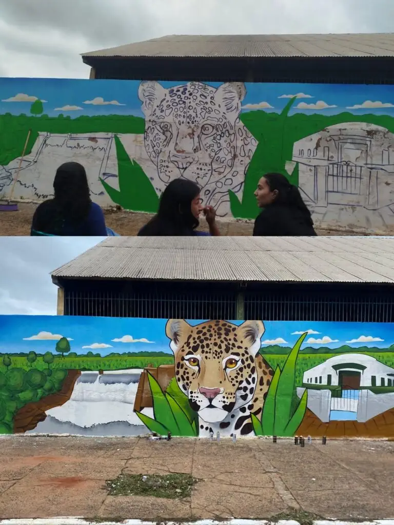Projeto Oficina de Grafite valoriza a história de Iguatemi através da arte Projeto Oficina de Grafite valoriza a história de Iguatemi através da arte