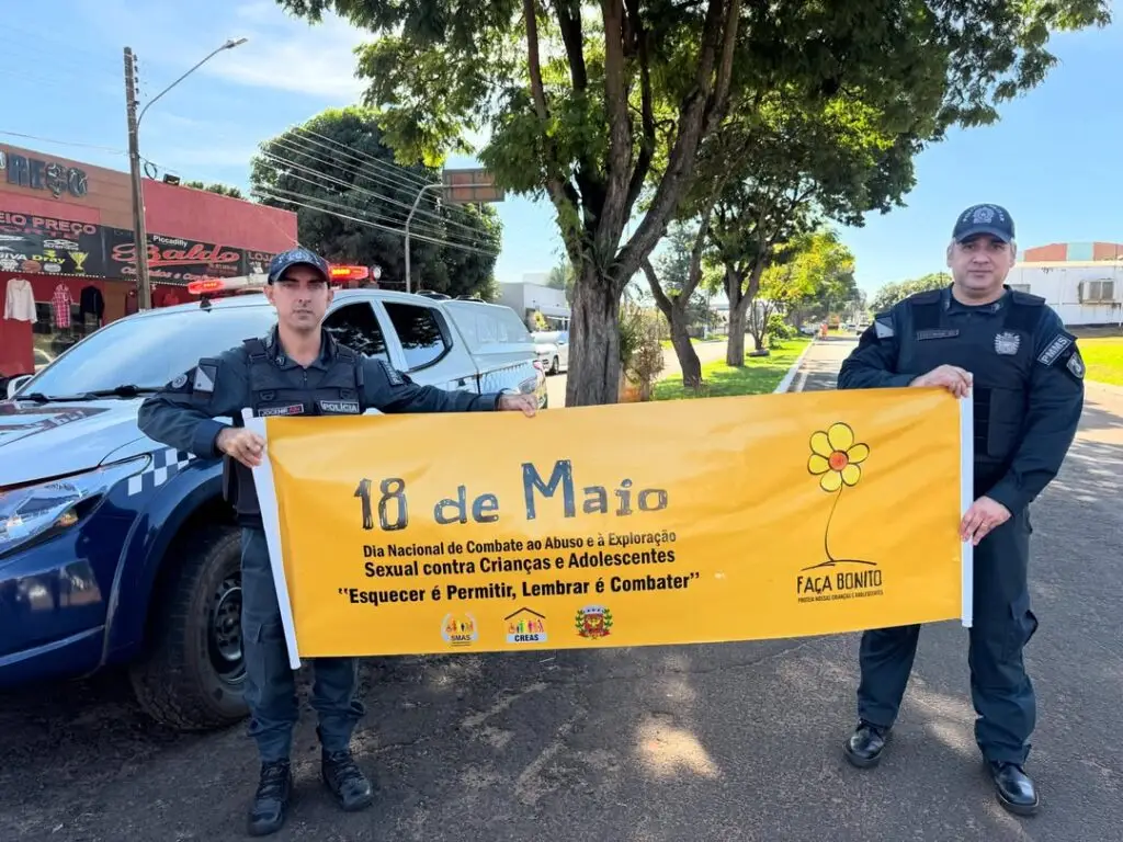 Mobilização em Tacuru reforça conscientização contra abuso e exploração sexual de crianças e adolescentes