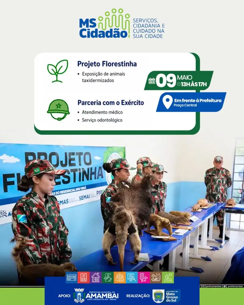 Prefeitura de Amambai levará ampla oferta de serviços ao MS Cidadão promovido pelo Governo do Estado de Mato Grosso do Sul
