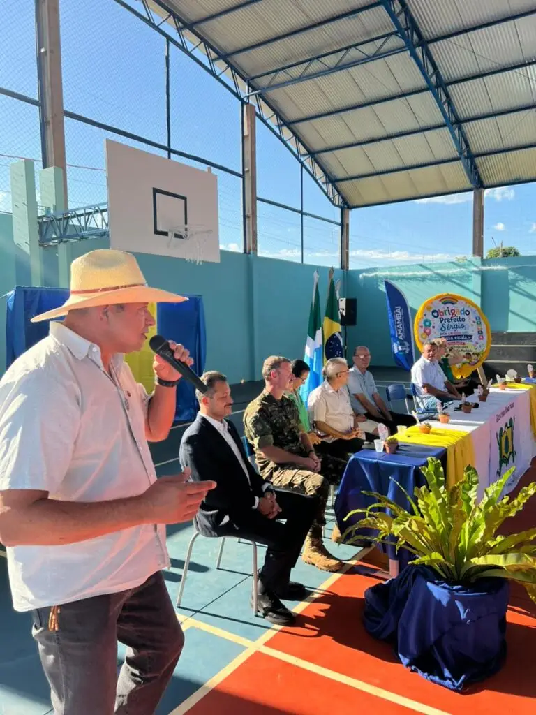 Entrega da reforma na Escola Profª Maria Bataglin Machado garante mais conforto e qualidade aos alunos em Amambai