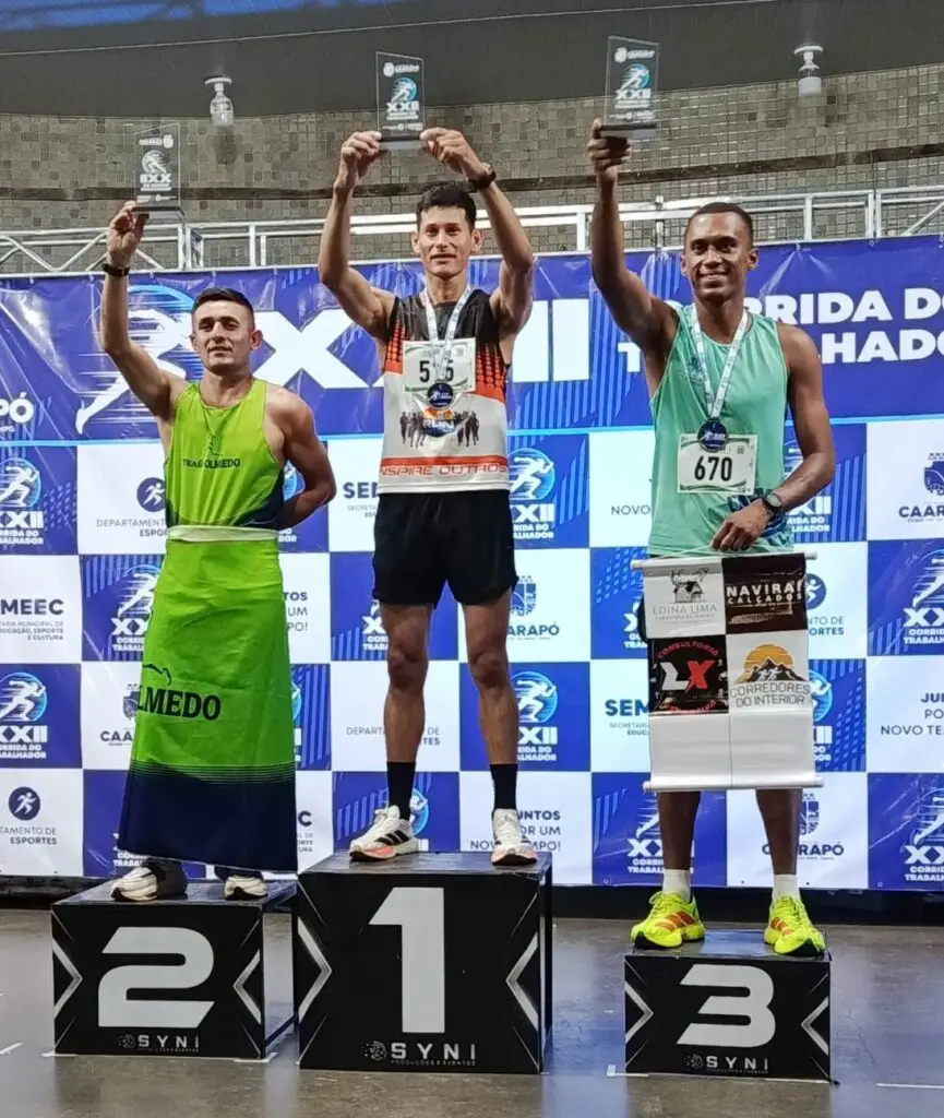 Atletismo de Coronel Sapucaia foi destaque em corridas pedestre em Aral Moreira e Caarapó