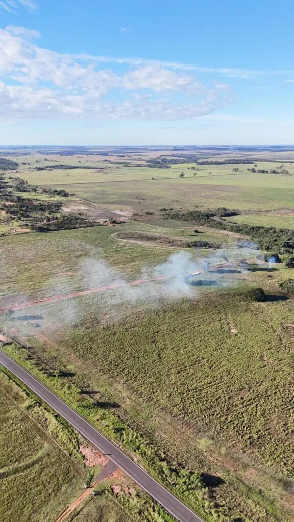 Indígenas voltam a invadir a Fazenda Limoeiro em Amambai e Polícia Militar entra em ação