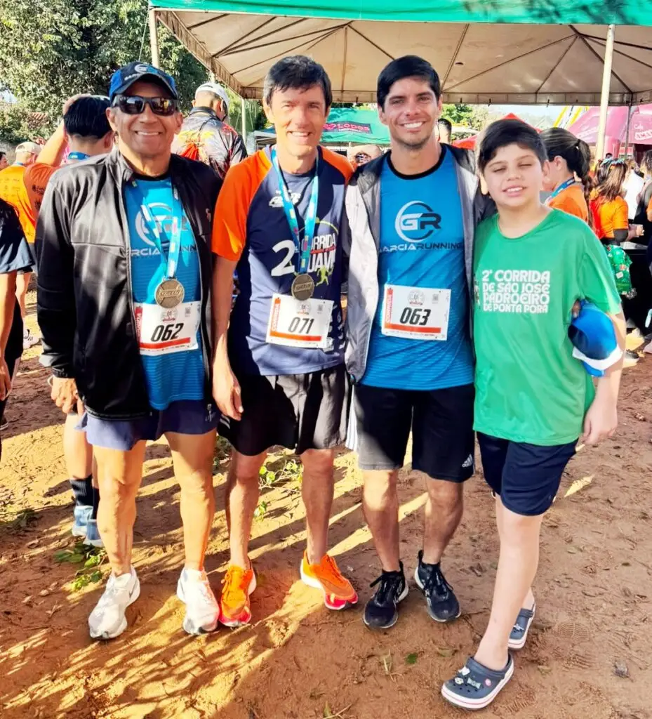 Atletas de Amambai fazem dobradinha em corrida pedestre em Ponta Porã