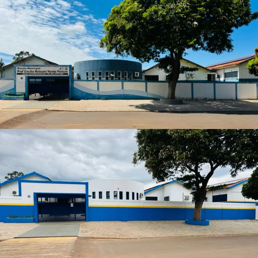 Prefeitura de Tacuru destaca reforma completa na Escola Municipal Professora Cecília Mutsumi Honda Perecin Prefeitura de Tacuru destaca reforma completa na Escola Municipal Professora Cecília Mutsumi Honda Perecin