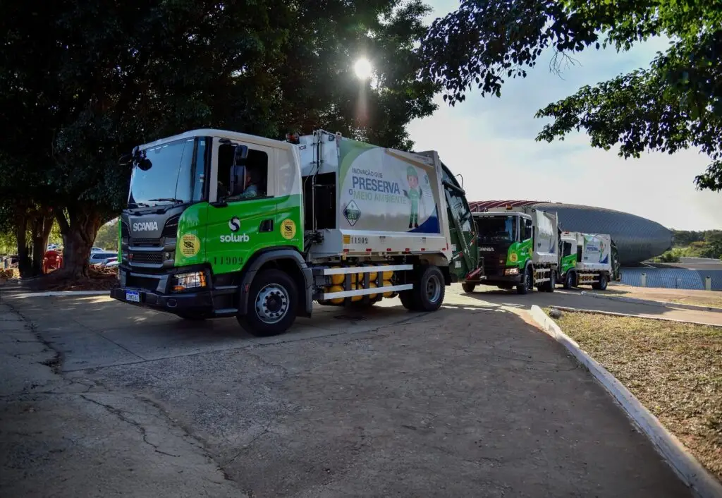 Campo Grande se destaca na transição energética com uso de caminhões a gás na coleta urbana Campo Grande se destaca na transição energética com uso de caminhões a gás na coleta urbana