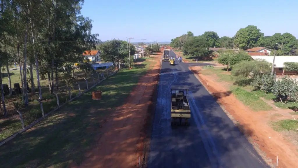 Com a conclusão da Avenida Presidente Vargas, a Prefeitura de Iguatemi está garantindo qualidade de vida para os iguatemienses