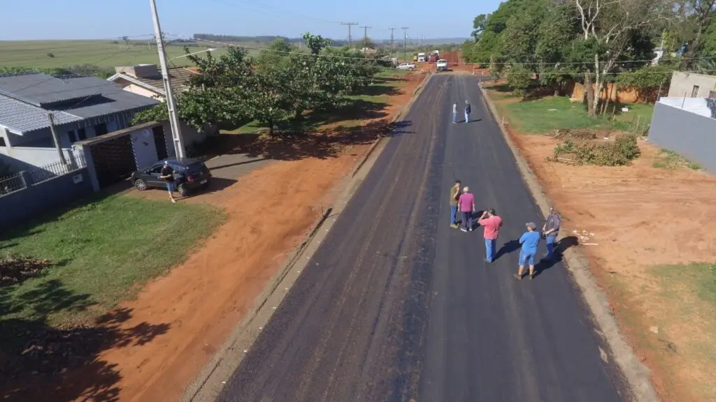 Com a conclusão da Avenida Presidente Vargas, a Prefeitura de Iguatemi está garantindo qualidade de vida para os iguatemienses