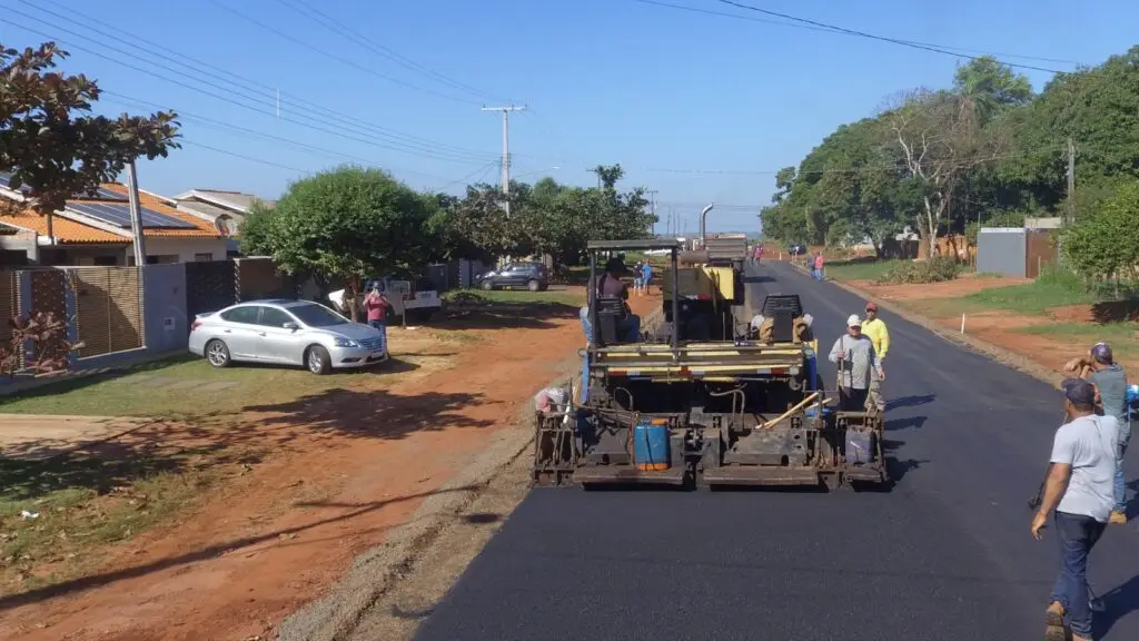 Com a conclusão da Avenida Presidente Vargas, a Prefeitura de Iguatemi está garantindo qualidade de vida para os iguatemienses