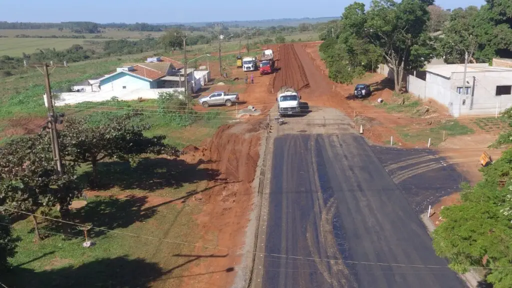 Com a conclusão da Avenida Presidente Vargas, a Prefeitura de Iguatemi está garantindo qualidade de vida para os iguatemienses