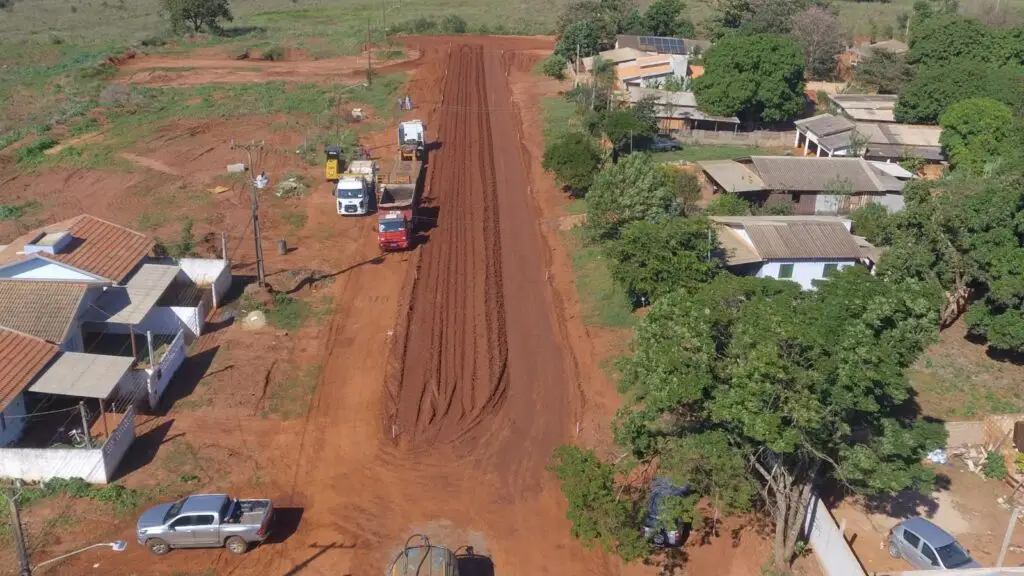 Com a conclusão da Avenida Presidente Vargas, a Prefeitura de Iguatemi está garantindo qualidade de vida para os iguatemienses