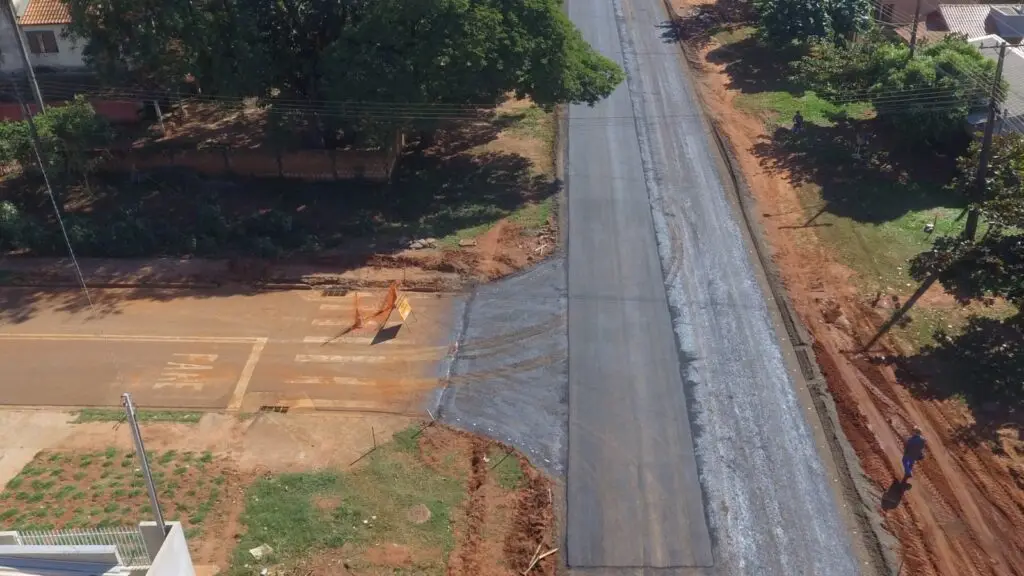 Com a conclusão da Avenida Presidente Vargas, a Prefeitura de Iguatemi está garantindo qualidade de vida para os iguatemienses
