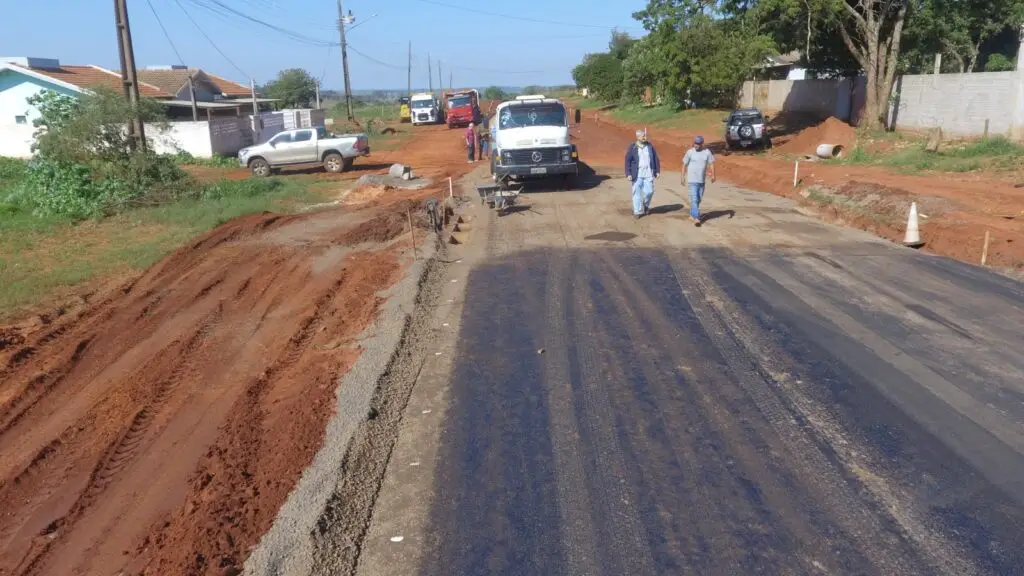 Com a conclusão da Avenida Presidente Vargas, a Prefeitura de Iguatemi está garantindo qualidade de vida para os iguatemienses