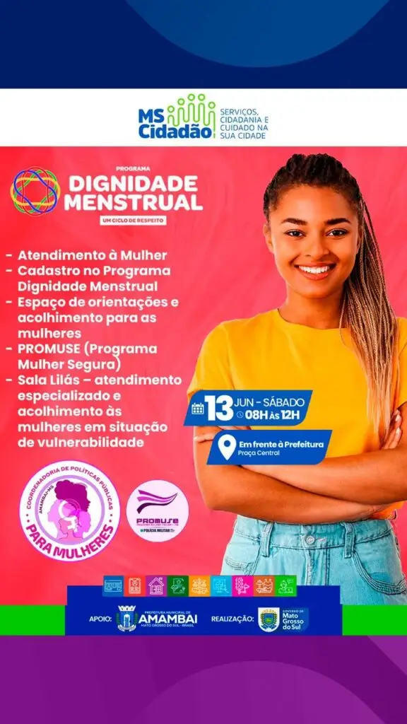 MS Cidadão acontece neste sábado (13) em Amambai com ampla oferta de serviços gratuitos à população MS Cidadão acontece neste sábado (13) em Amambai com ampla oferta de serviços gratuitos à população