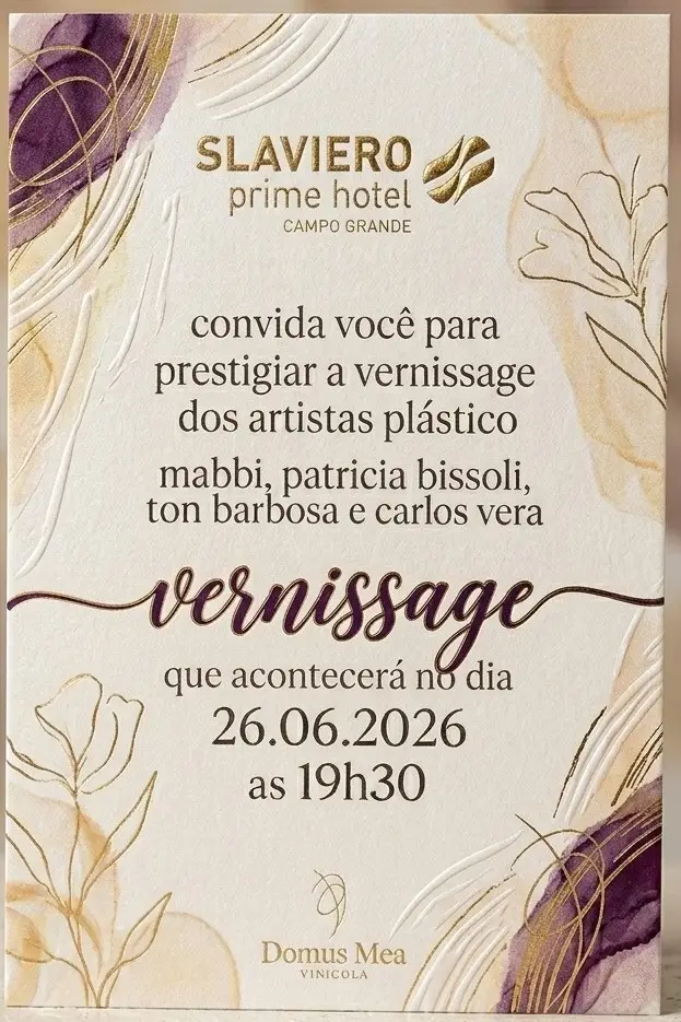 Arte Sul-Mato-Grossense ganha destaque em exposição inédita no Slaviero Prime Hotel Campo Grande Arte Sul-Mato-Grossense ganha destaque em exposição inédita no Slaviero Prime Hotel Campo Grande