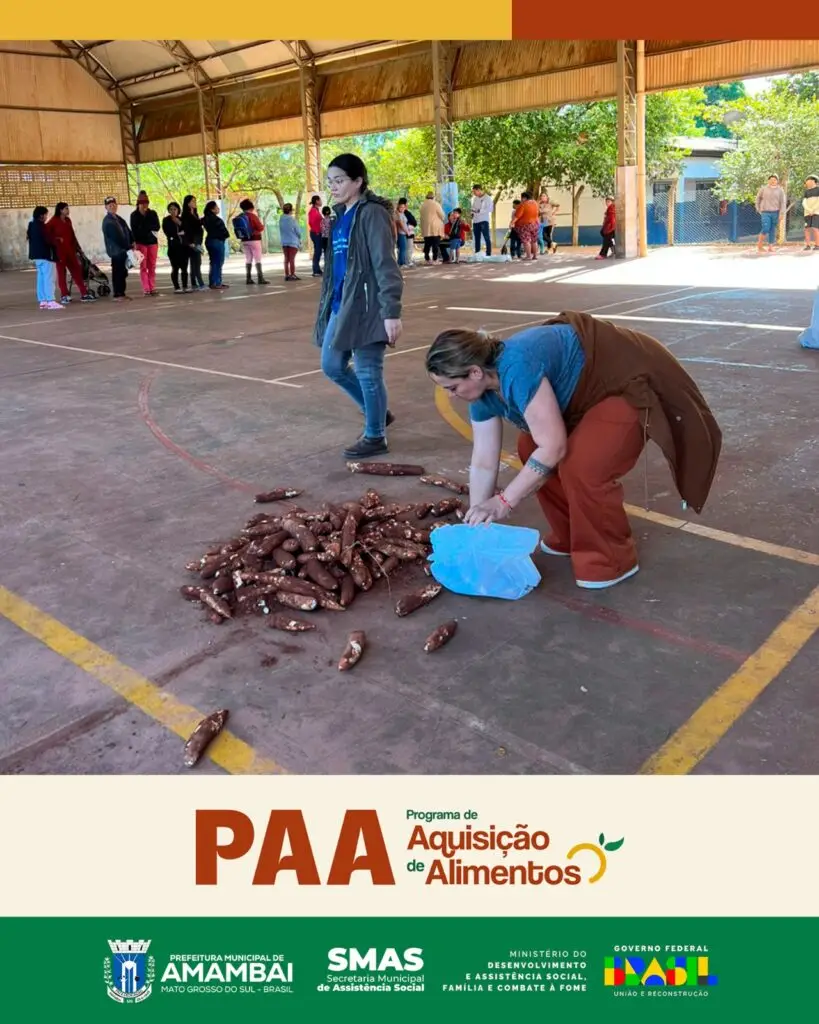 PAA Indígena beneficia 350 famílias com entrega de alimentos na Aldeia Amambai