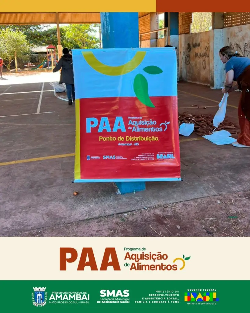 PAA Indígena beneficia 350 famílias com entrega de alimentos na Aldeia Amambai