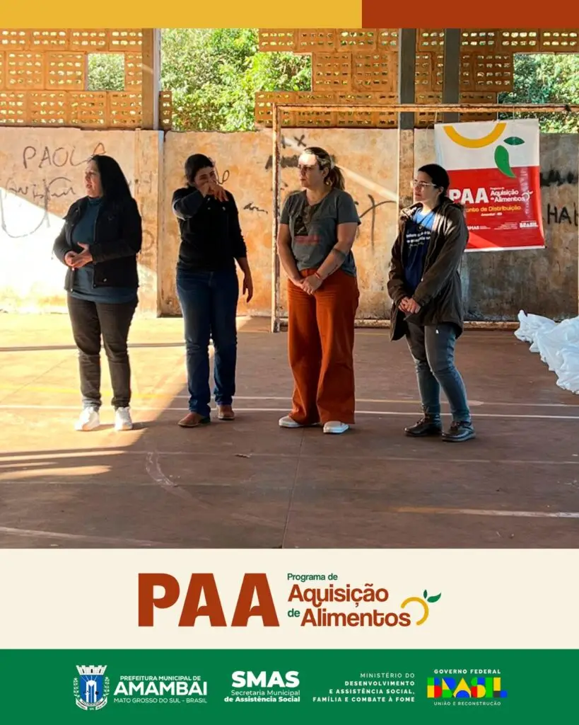 PAA Indígena beneficia 350 famílias com entrega de alimentos na Aldeia Amambai