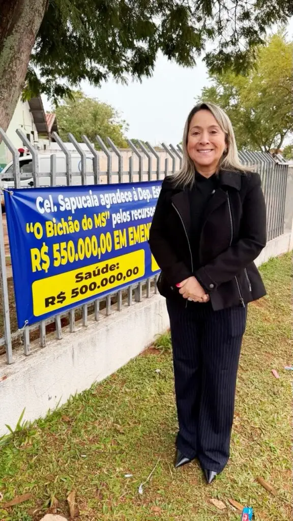 Lia Nogueira reforça compromisso com a fronteira e destina R$ 550 mil para Coronel Sapucaia Lia Nogueira reforça compromisso com a fronteira e destina R$ 550 mil para Coronel Sapucaia