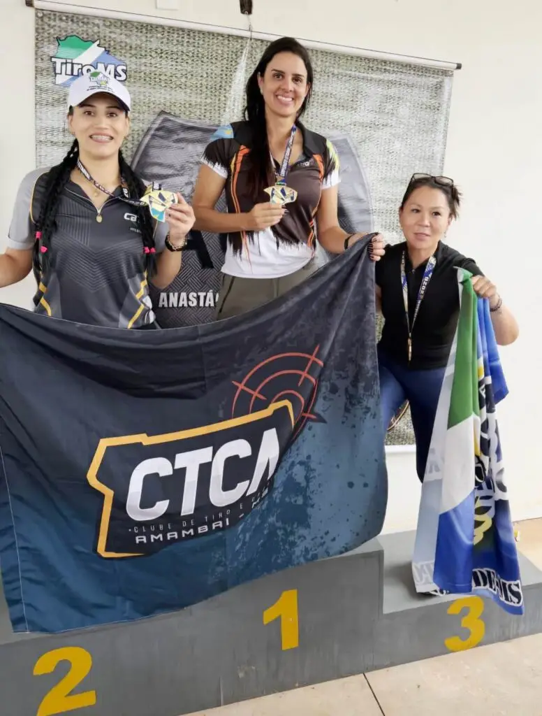 Com vários pódios conquistados equipe de tiro de Amambai é destaque no Estadual em Anastácio Com vários pódios conquistados equipe de tiro de Amambai é destaque no Estadual em Anastácio