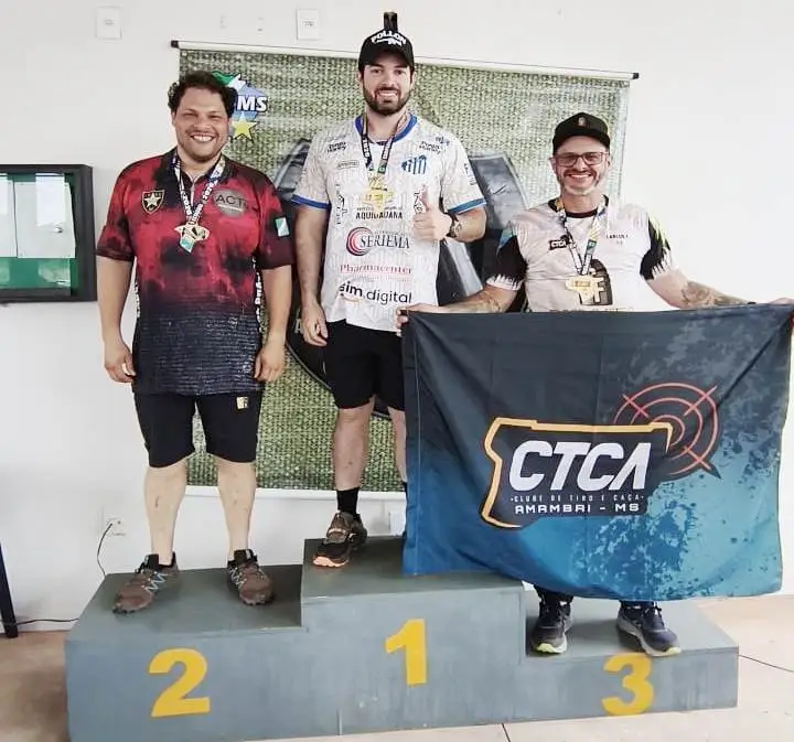 Com vários pódios conquistados equipe de tiro de Amambai é destaque no Estadual em Anastácio Com vários pódios conquistados equipe de tiro de Amambai é destaque no Estadual em Anastácio