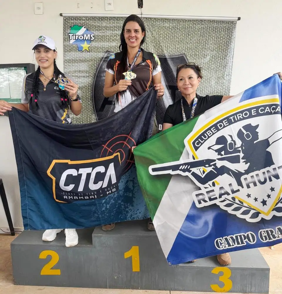 Com vários pódios conquistados equipe de tiro de Amambai é destaque no Estadual em Anastácio Com vários pódios conquistados equipe de tiro de Amambai é destaque no Estadual em Anastácio