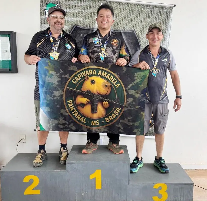 Com vários pódios conquistados equipe de tiro de Amambai é destaque no Estadual em Anastácio Com vários pódios conquistados equipe de tiro de Amambai é destaque no Estadual em Anastácio