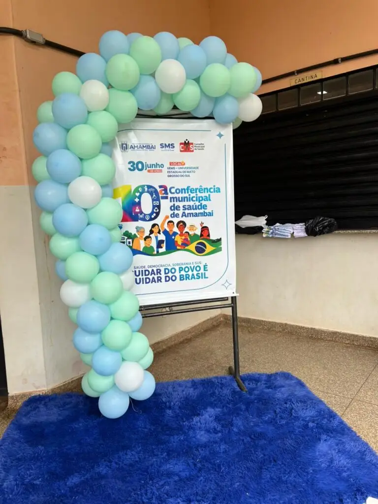 10ª Conferência Municipal de Saúde de Amambai reuniu comunidade para debater o fortalecimento do SUS