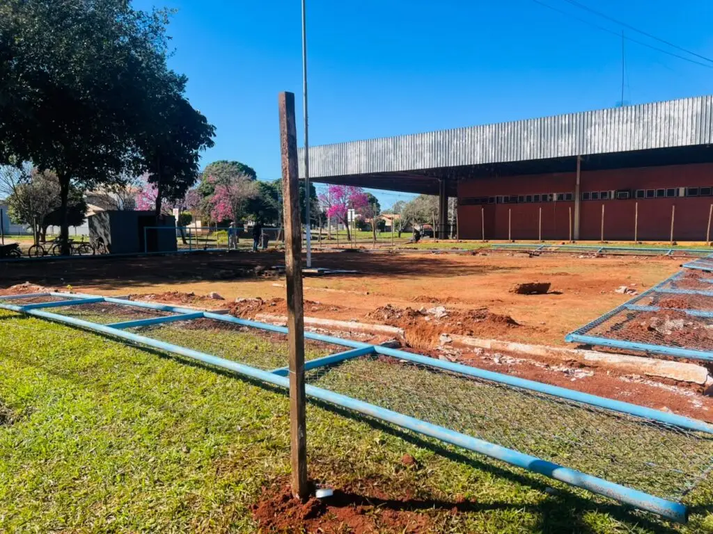 Obras do CEU da Cultura já estão em andamento em Amambai Obras do CEU da Cultura já estão em andamento em Amambai