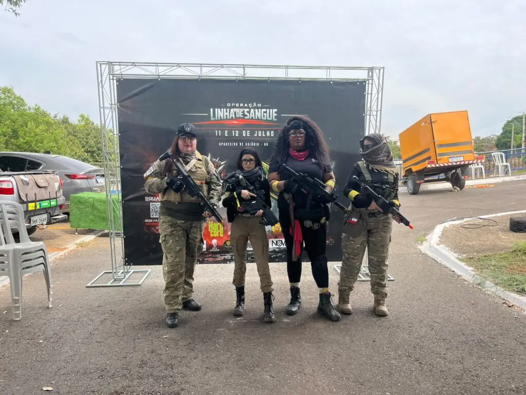 Amambai marca presença em operação nacional de Airsoft em Goiânia Amambai marca presença em operação nacional de Airsoft em Goiânia