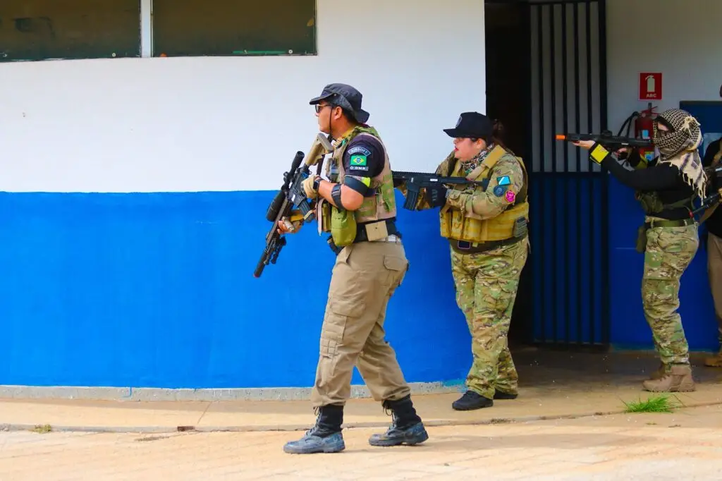 Amambai marca presença em operação nacional de Airsoft em Goiânia Amambai marca presença em operação nacional de Airsoft em Goiânia
